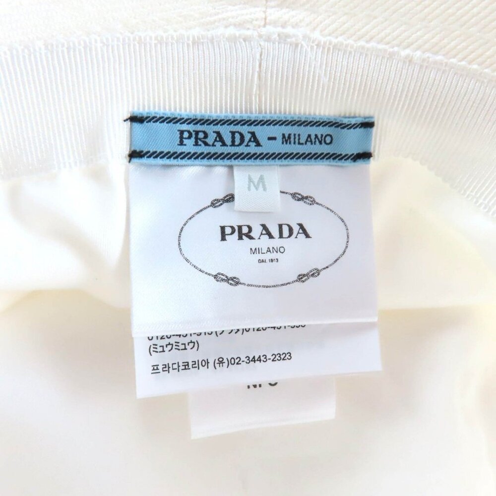 Prada 1 Hc137 100% Cotton Logo - Picture 6 of 9